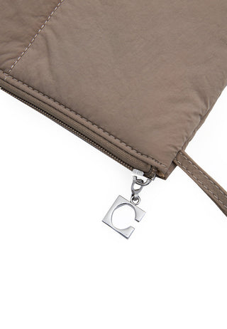 Puffy Laptop Sleeve Brown