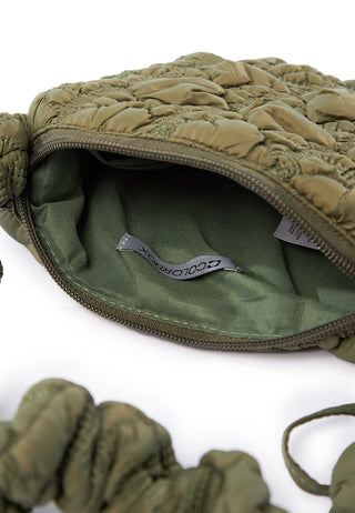 Olive Puffy Bag