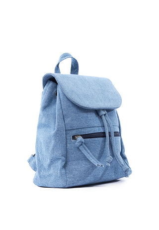 Denim Blue Backpack