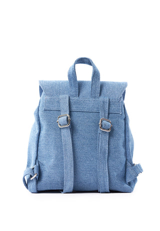 Denim Blue Backpack