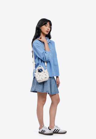 Micro Sling Bag Ecru