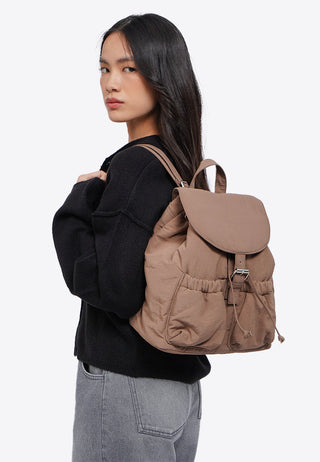 Brown Backpack