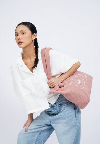 Padded PinkTote Bag