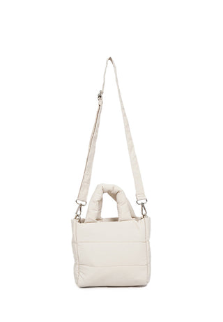 Light Beige Puff Sling Bag