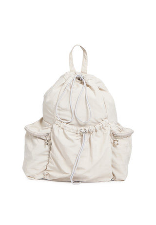 Drawstring Backpack Lt. Beige