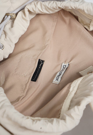 Drawstring Backpack Lt. Beige
