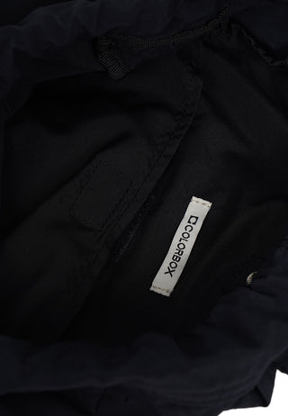 Drawstring Backpack Black