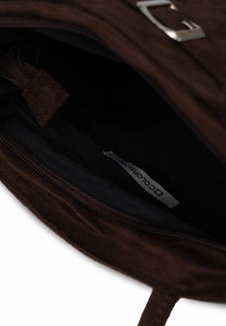 Tote Bag Buckle Brown