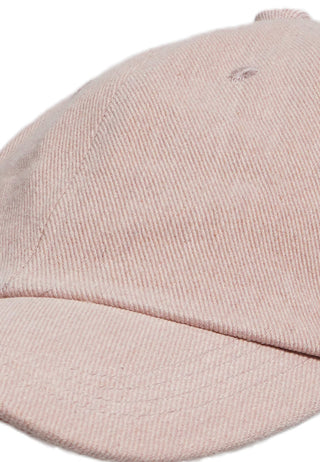 Low Profile Woven Cap Soft Pink