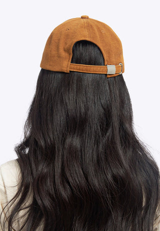 Low Profile Woven Cap Camel