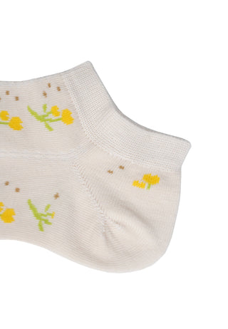 Low Cut Socks Cream