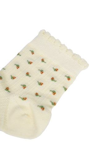 Quarter Ankle Socks Soft Yellow