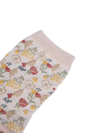 Quarter Ankle Socks Dusty Pink