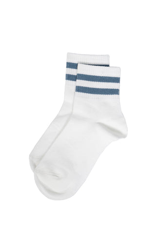 Quarter Ankle Socks White
