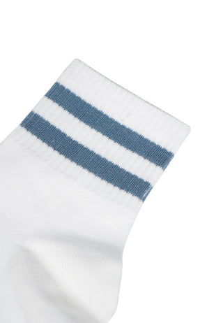 Quarter Ankle Socks White
