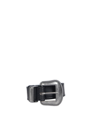 Black Buckle Belt