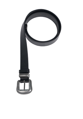 Black Buckle Belt