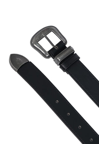 Black Buckle Belt