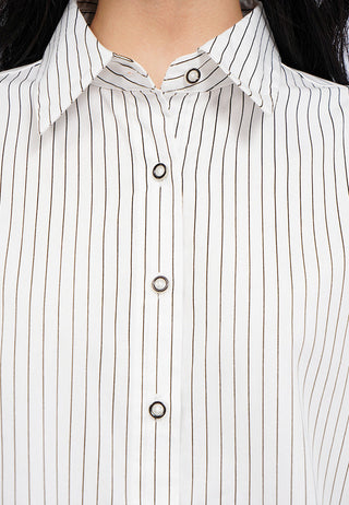 Pinstripes Long Sleeve Shirt