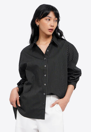 Pinstripes Long Sleeve Shirt
