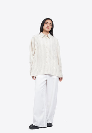 Tied Back Oversized Shirt