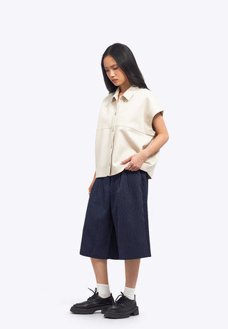 Oversized Batwing Blouse