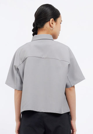 Zip Up Short Sleeve Shirt