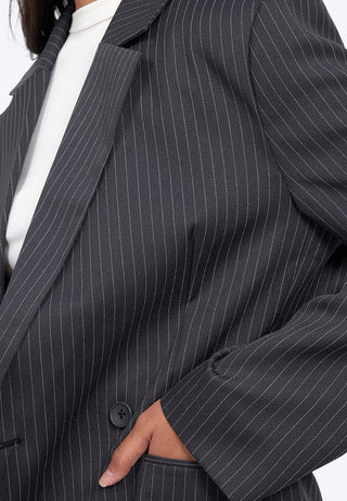 Oversized Pinstripes Blazer