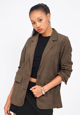 Oversized Corduroy Blazer
