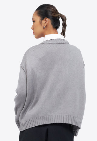 Oversized Front Tie Cardigan