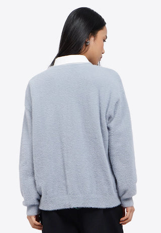 Oversized Fur Cardigan