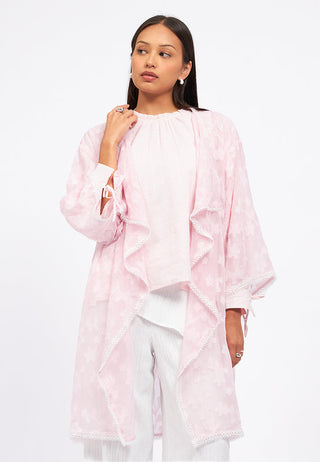 Flower Embroidery Organza Outer