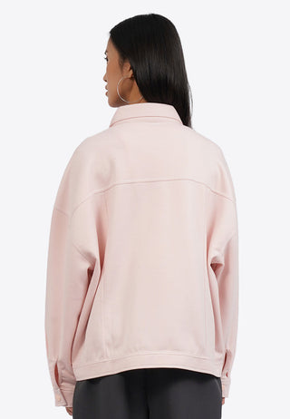 Oversized Shirt Jacket with Double Pocket