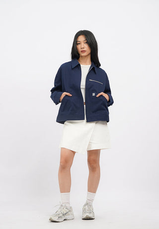 Oversized Long Sleeves Collar Jacket