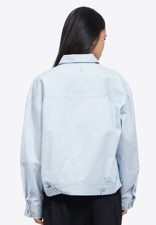 Oversized Pinstripe Jacket