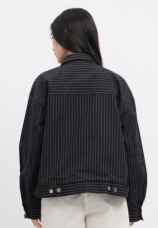 Zippered Stripes Jacket