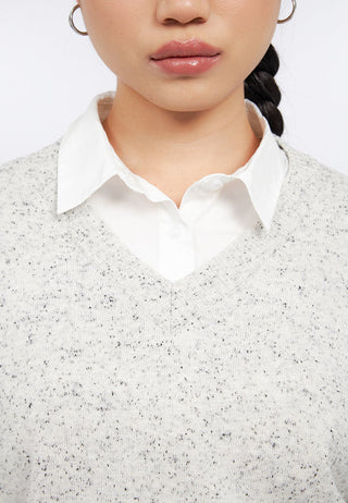 Nep Yarn Oversized Sweater