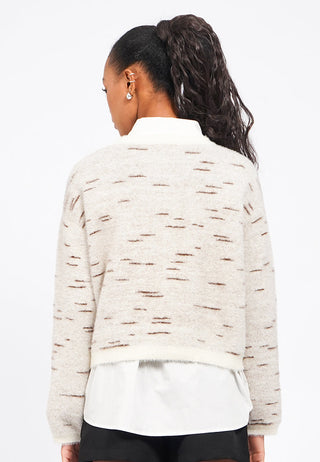 Oversized Mottle Sweater