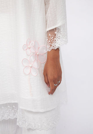 Embroidered Loose Kaftan