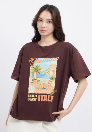 Oversized Short Sleeve Graphic T-Shirt