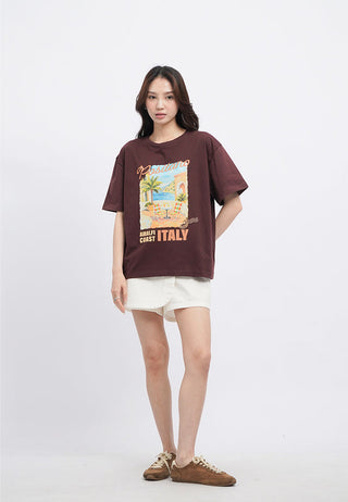 Oversized Short Sleeve Graphic T-Shirt
