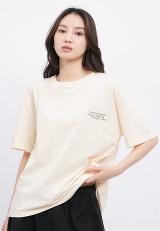 Oversized Short Sleeve Graphic T-Shirt