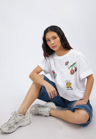 Colorbox x Liunic Oversized Graphic T-Shirt