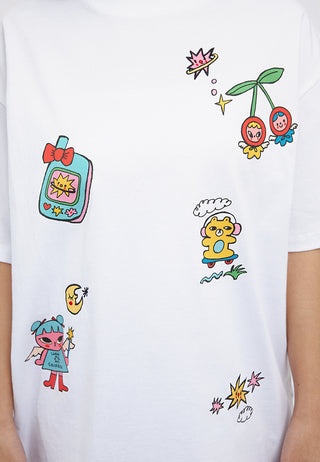 Colorbox x Liunic Oversized Graphic T-Shirt