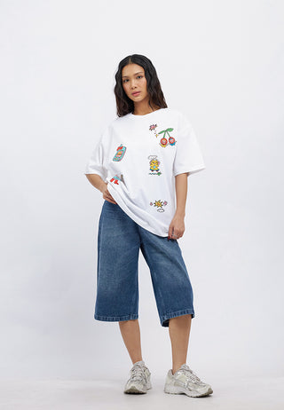 Colorbox x Liunic Oversized Graphic T-Shirt