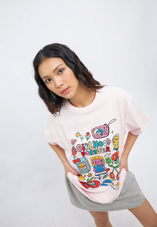 Colorbox x Liunic Oversized Graphic T-Shirt