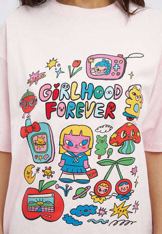Colorbox x Liunic Oversized Graphic T-Shirt
