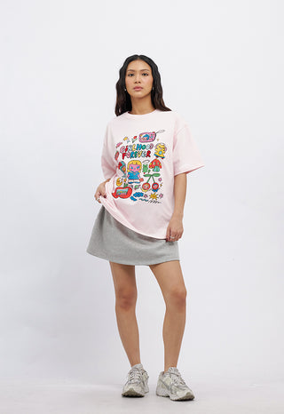 Colorbox x Liunic Oversized Graphic T-Shirt