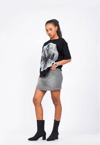 Oversized Statement Graphic T-Shirt