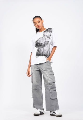 Oversized Statement Graphic T-Shirt